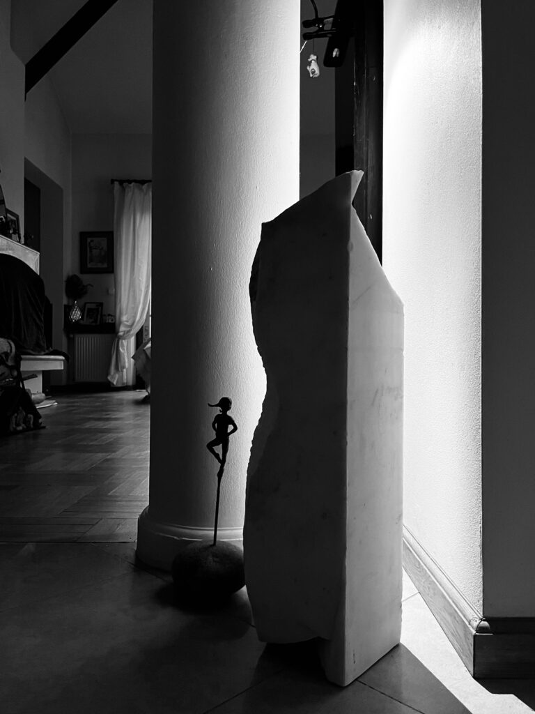 A piece of you, 2025, stone, sculpture, Michal Saniewski